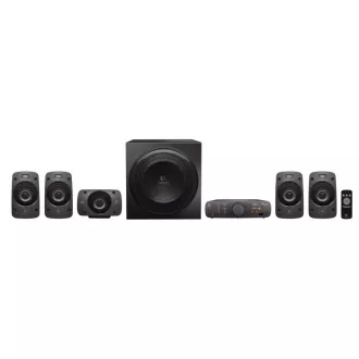 Zvočniki Logitech Z906 Sistem 5.1 prostorskega zvoka za domači kino Zvočniki Logitech Z906 Sistem 5.1 prostorskega zvoka za domači kino