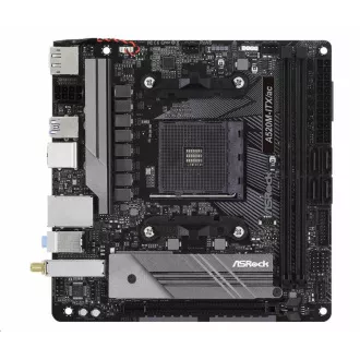 ASRock MB Sc AM4 A520M-ITX/AC, AMD A520, 2xDDR4, HDMI, DP - Razpakirano ASRock MB Sc AM4 A520M-ITX/AC, AMD A520, 2xDDR4, HDMI, DP - Razpakirano