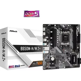 ASRock MB Sc AM5 B650M-H/M.2 , AMD B650, 2xDDR5, 1xDP, 1xHDMI, mATX