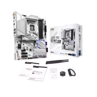 ASRock MB Sc LGA1851 Z890 PRO RS WIFI WHITE, Intel Z890, 4xDDR5, 1xHDMI, WI-FI