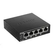 D-Link DGS-1005P 5-portno gigabitno namizno stikalo PoE , 4 vrata PoE , proračun PoE 60 W