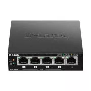 D-Link DES-1005P B1 5-portno namizno stikalo 10/100 PoE, 4x PoE , 60W za PoE