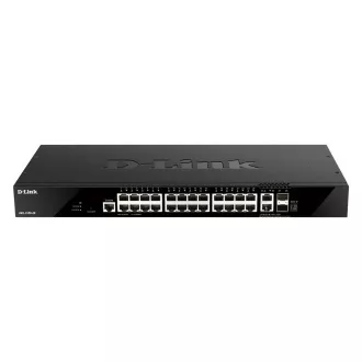 D-Link DGS-1520-28 28-portno pametno upravljano stikalo, 24x gigabit, 2x 10GE RJ45, 2x SFP D-Link DGS-1520-28 28-portno pametno upravljano stikalo, 24x gigabit, 2x 10GE RJ45, 2x SFP