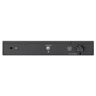 D-Link DGS-1100-24PV2 24-portno gigabitno pametno upravljano stikalo PoE, 12x PoE, PoE budget 100W, brez ventilatorja