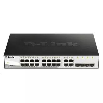 D-Link DGS-1210-20 20-portno gigabitno stikalo Smart , 16x GbE, 4x RJ45/SFP, brez ventilatorja