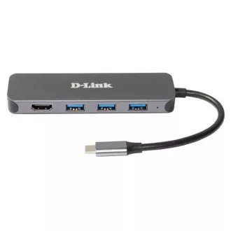 D-Link DUB-2333 USB-C vozlišče s HDMI in 3x USB3.0, mini priklopna postaja