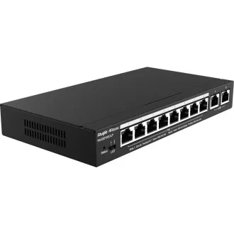 Reyee RG-ES210GC-LP Pametno upravljano stikalo PoE, 8x PoE