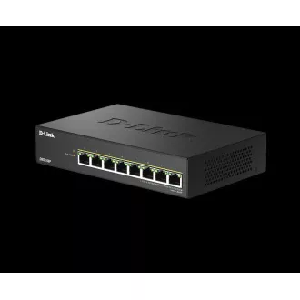 D-Link DMS-108P/E 8-portno 2,5G večgigabitno stikalo PoE brez upravljanja