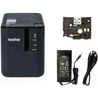 BROTHER tiskalnik nalepk PT-P950NW - 36 mm, TZe trakovi, WIFI, profesionalni PC tiskalnik nalepk