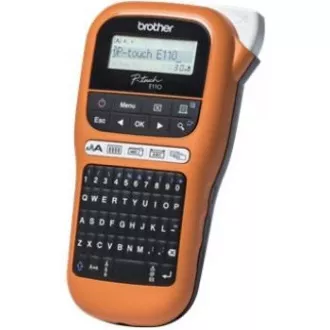 BROTHER tiskalnik nalepk PT-E110VP - 12 mm, TZe trak - označevalnik - za električarje - s kovčkom