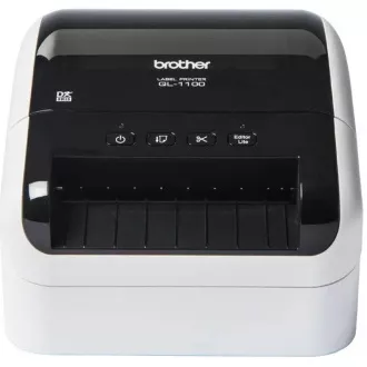 BROTHER Tiskalnik nalepk QL-1100 - 101, 6 mm, termični, USB, profesionalni tiskalnik nalepk - vgrajen rezalnik BROTHER Tiskalnik nalepk QL-1100 - 101, 6 mm, termični, USB, profesionalni tiskalnik nalepk - vgrajen rezalnik