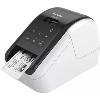 BROTHER Tiskalnik nalepk QL-810W - 62mm, termični, USB WIFI Profi tiskalnik nalepk /z nakupom DK-22251 tiskanje rdeče barve/