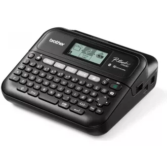 BROTHER tiskalnik nalepk PT-D460BTVP, 18 mm trak, USB, kovček, velik grafični zaslon BROTHER tiskalnik nalepk PT-D460BTVP, 18 mm trak, USB, kovček, velik grafični zaslon