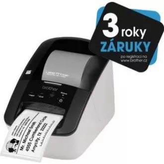 BROTHER Tiskalnik nalepk QL-700 - 62 mm, termični, USB, profesionalni tiskalnik nalepk