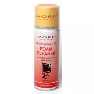 ARMOR LCD/PLASMA/TFT čistilna pena 200 ml,   mikroaktivna krpa