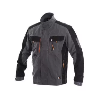 Bluza CXS SIRIUS LUCIUS, moška, sivo-oranžna, velikost 46