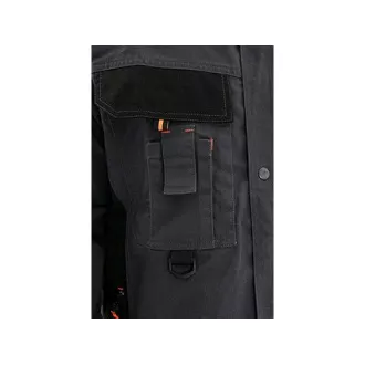 Bluza CXS SIRIUS LUCIUS, moška, sivo-oranžna, velikost 48 Bluza CXS SIRIUS LUCIUS, moška, sivo-oranžna, velikost 48