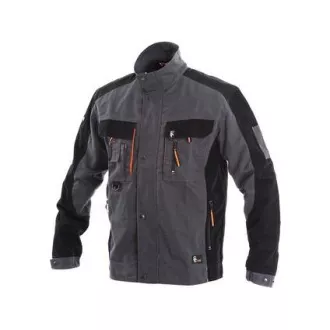 Bluza CXS SIRIUS LUCIUS, moška, sivo-oranžna, velikost 52
