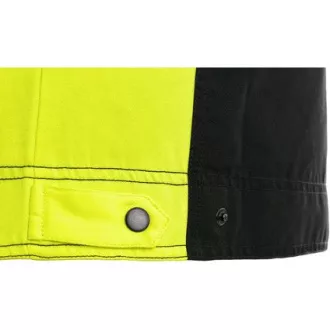 Bluza CXS SIRIUS BRIGHTON, črno-rumena, velikost 46