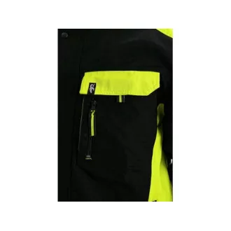 Bluza CXS SIRIUS BRIGHTON, črno-rumena, velikost 46