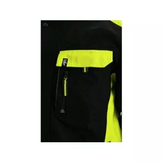 Bluza CXS SIRIUS BRIGHTON, črno-rumena, velikost 52
