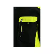 Bluza CXS SIRIUS BRIGHTON, črno-rumena, velikost 54