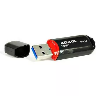 ADATA Flash disk 128 GB UV150, USB 3.1 Dash Drive (R:90/W:20 MB/s), črn