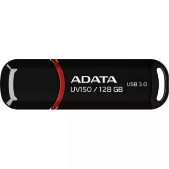 ADATA Flash disk 128 GB UV150, USB 3.1 Dash Drive (R:90/W:20 MB/s), črn