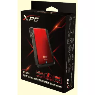 ADATA Zunanji predal EX500 2, 5" USB 3.0 (7 mm/ 9,5 mm HDD/SSD)