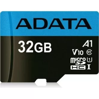 ADATA MicroSDHC kartica 32GB UHS-I Class 10, A1   SD adapter, Premier