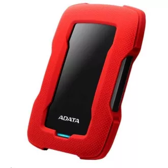 ADATA zunanji trdi disk 2TB 2, 5" USB 3.1 HD330, rdeča barvna škatla, rdeča (guma, odporna na udarce)