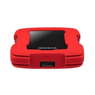 ADATA zunanji trdi disk 2TB 2, 5" USB 3.1 HD330, rdeča barvna škatla, rdeča (guma, odporna na udarce)