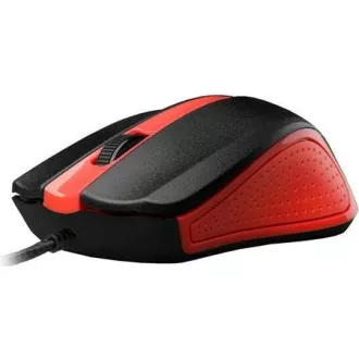 C-TECH miška WM-01, rdeča, USB
