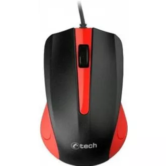 C-TECH miška WM-01, rdeča, USB