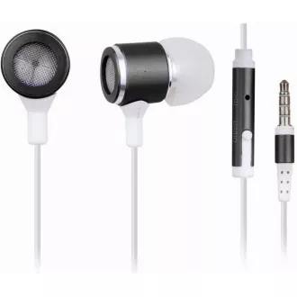 GEMBIRD slušalke z mikrofonom MHS-EP-002 za MP3, kovinske, modre