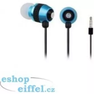 GEMBIRD slušalke z mikrofonom MHS-EP-002 za MP3, kovinske, modre