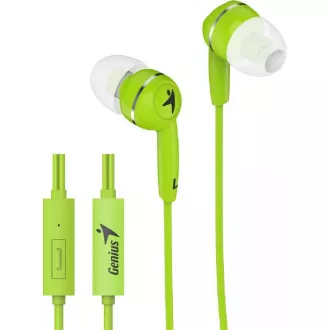 GENIUS slušalke z mikrofonom HS-M320, rdeče
