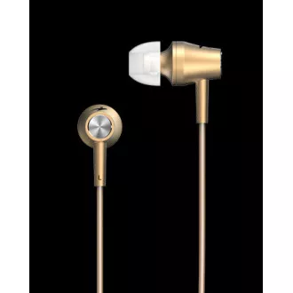 GENIUS slušalke z mikrofonom HS-M360, zlate