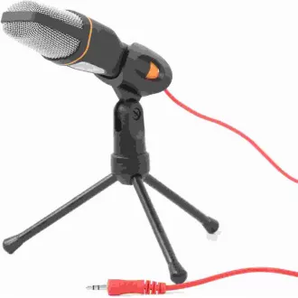 Namizni mikrofon GEMBIRD MIC-D-03, HQ, črn Namizni mikrofon GEMBIRD MIC-D-03, HQ, črn