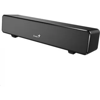 GENIUS USB SoundBar 100/ žični/ 6 W/ USB/ 3, 5" jack/ črn