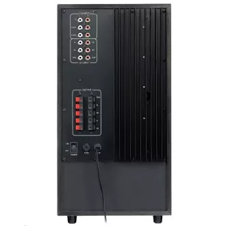 GENIUS zvočniki SW-HF 5.1 6000 Ver. II/ 5.1/ 200W/ lesen/ daljinski upravljalnik