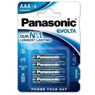 PANASONIC alkalne baterije EVOLTA Platinum LR03EGE/4BP AAA 1, 5V (Blistr 4ks)