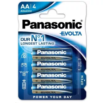PANASONIC alkalne baterije EVOLTA Platinum LR6EGE/4BP AA 1, 5V (Blistr 4ks)