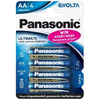 PANASONIC alkalne baterije EVOLTA Platinum LR6EGE/4BP AA 1, 5V (Blistr 4ks)