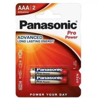 PANASONIC Pro Power alkalne baterije LR03PPG/2BP AAA 1, 5V (Blistr 2pcs)