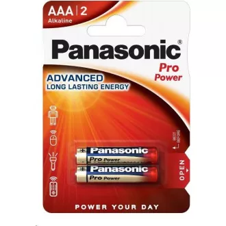 PANASONIC Pro Power alkalne baterije LR03PPG/2BP AAA 1, 5V (Blistr 2pcs)