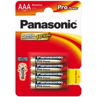 PANASONIC Pro Power alkalne baterije LR03PPG/4BP AAA 1, 5V (Blistr 4pcs)
