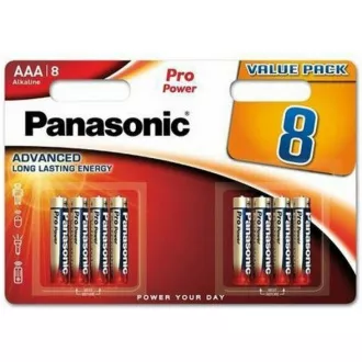 PANASONIC alkalne baterije - Pro Power AAA 4 4F 1, 5V paket - 8 kosov