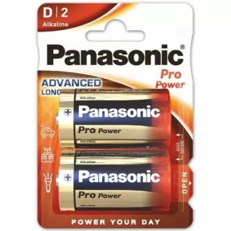 PANASONIC Pro Power alkalne baterije LR20PPG/2BP D 1, 5V (Blistr 2pcs)