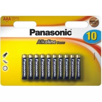 PANASONIC Alkaline Power baterije Alkaline Power LR03APB/10BW AAA 1, 5V (Blistr 10pcs)